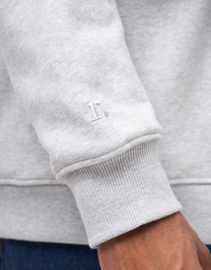 Route One Groovin Heavyweight Sweatshirt - Heather Grey