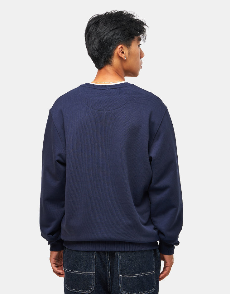 Route One Ritual Heavyweight Sweatshirt - Navy