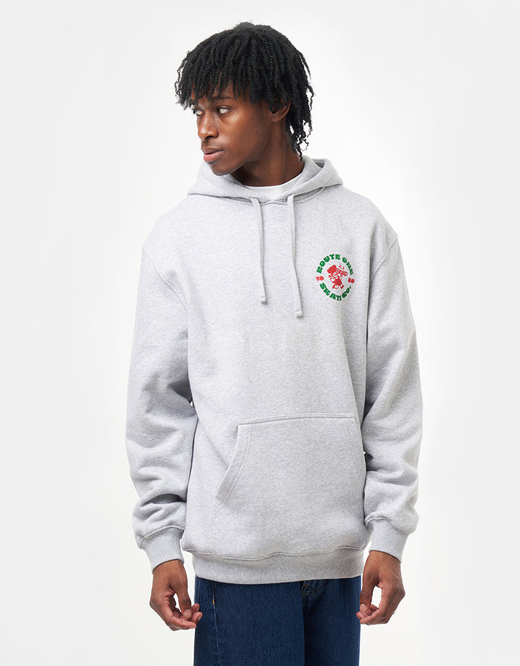 Route One Hot & Fresh Heavyweight Hoodie - Heather Grey