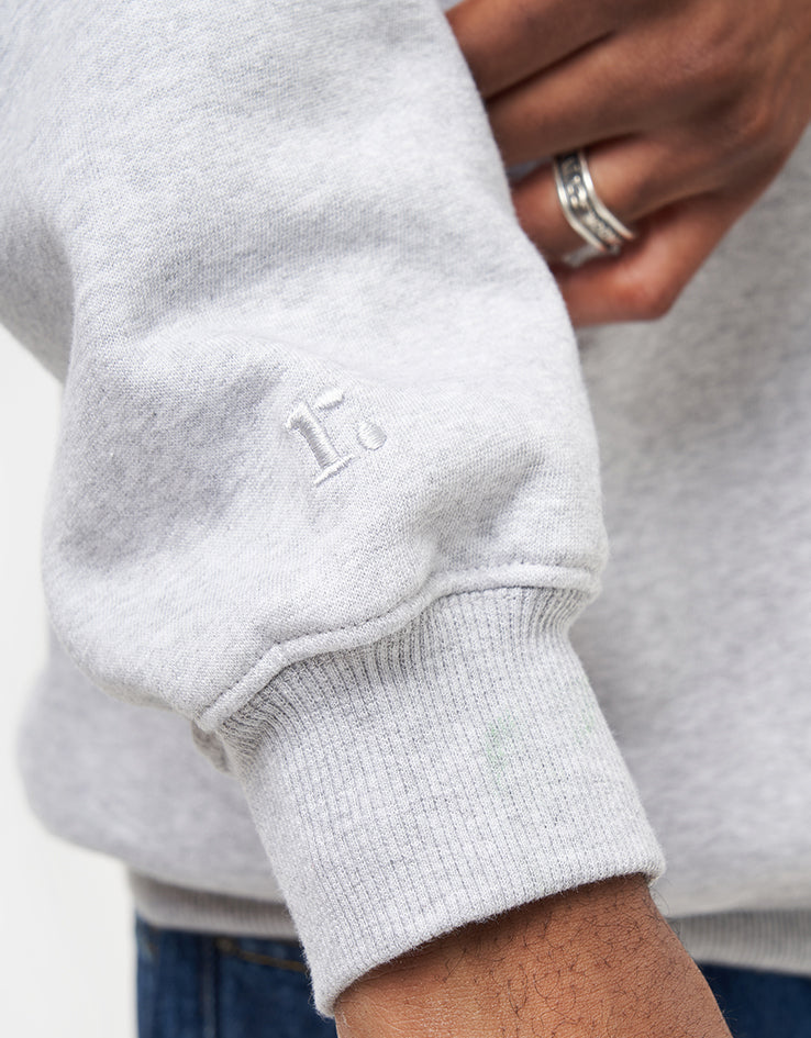 Route One Hot & Fresh Heavyweight Hoodie - Heather Grey