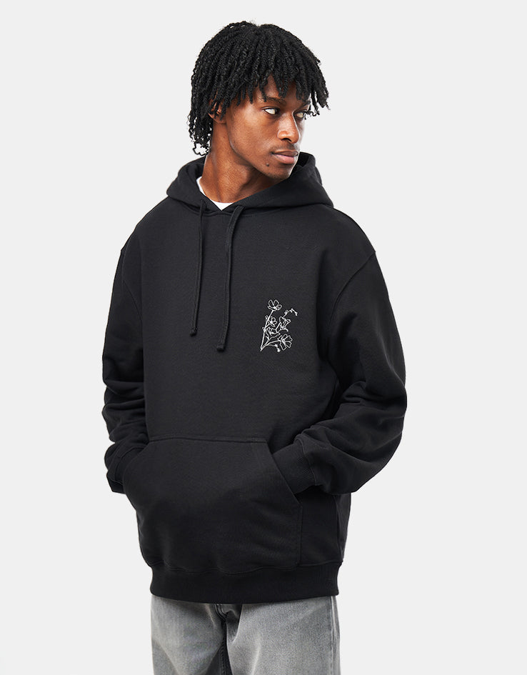 Route One Shinjuku Nights Heavyweight Hoodie - Black