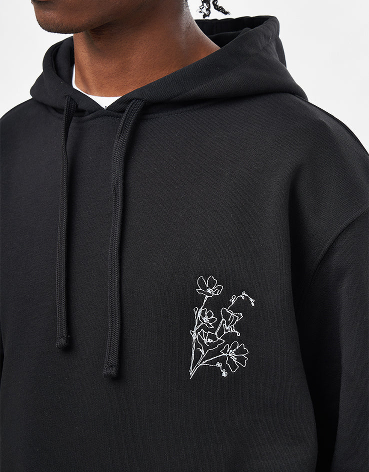 Route One Shinjuku Nights Heavyweight Hoodie - Black