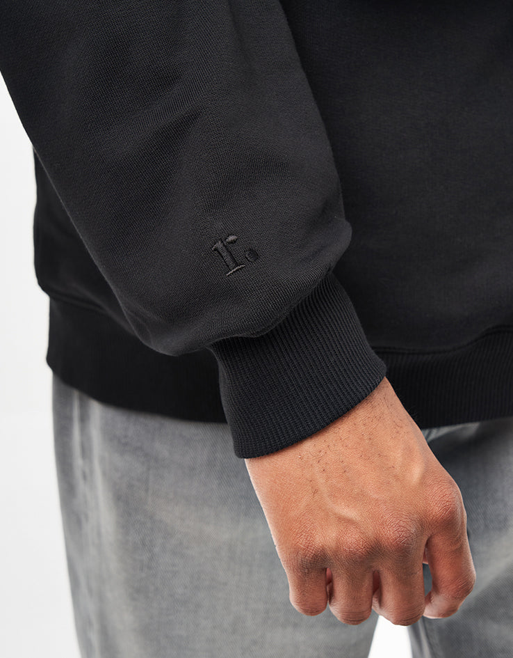 Route One Shinjuku Nights Heavyweight Hoodie - Black