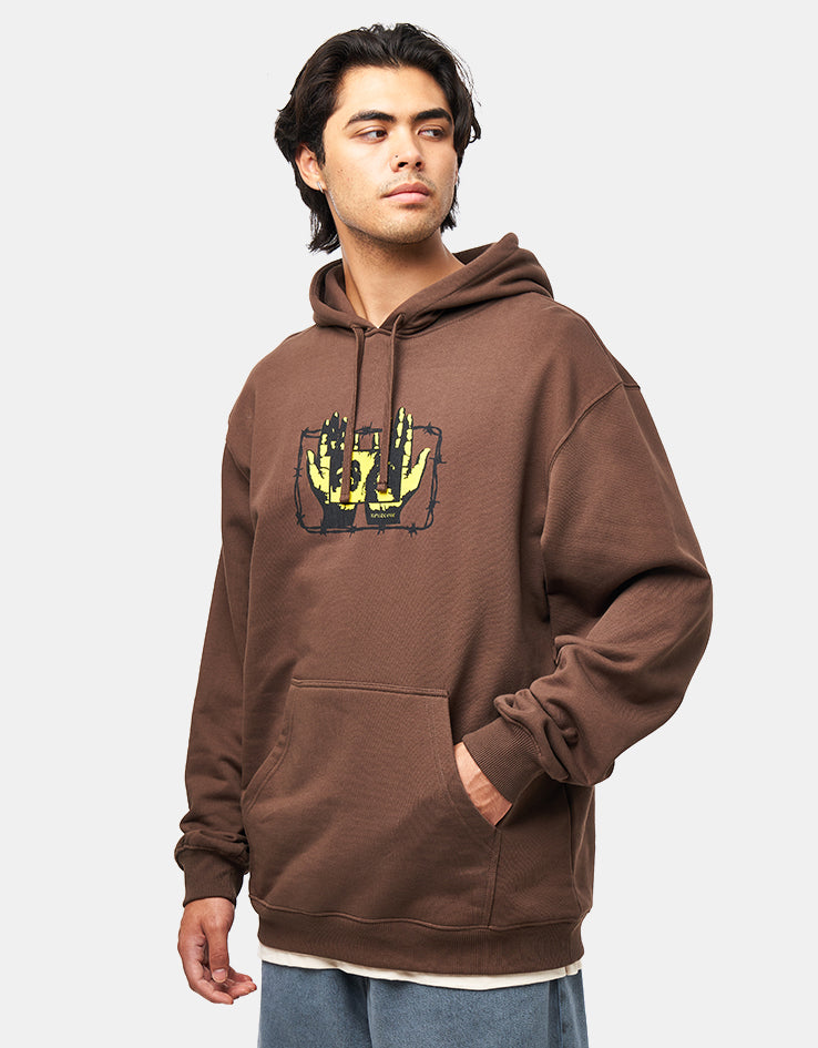 Route One Gaze Heavyweight Hoodie - Chestnut