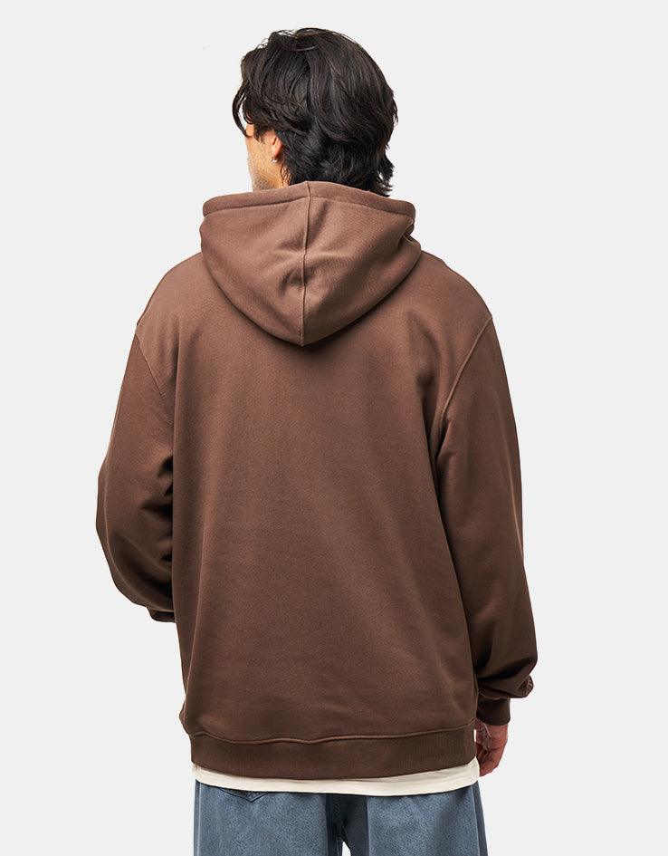 Route One Gaze Heavyweight Hoodie - Chestnut