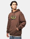 Route One Gaze Heavyweight Hoodie - Chestnut