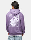 Route One Blossoms Heavyweight Hoodie - Grape