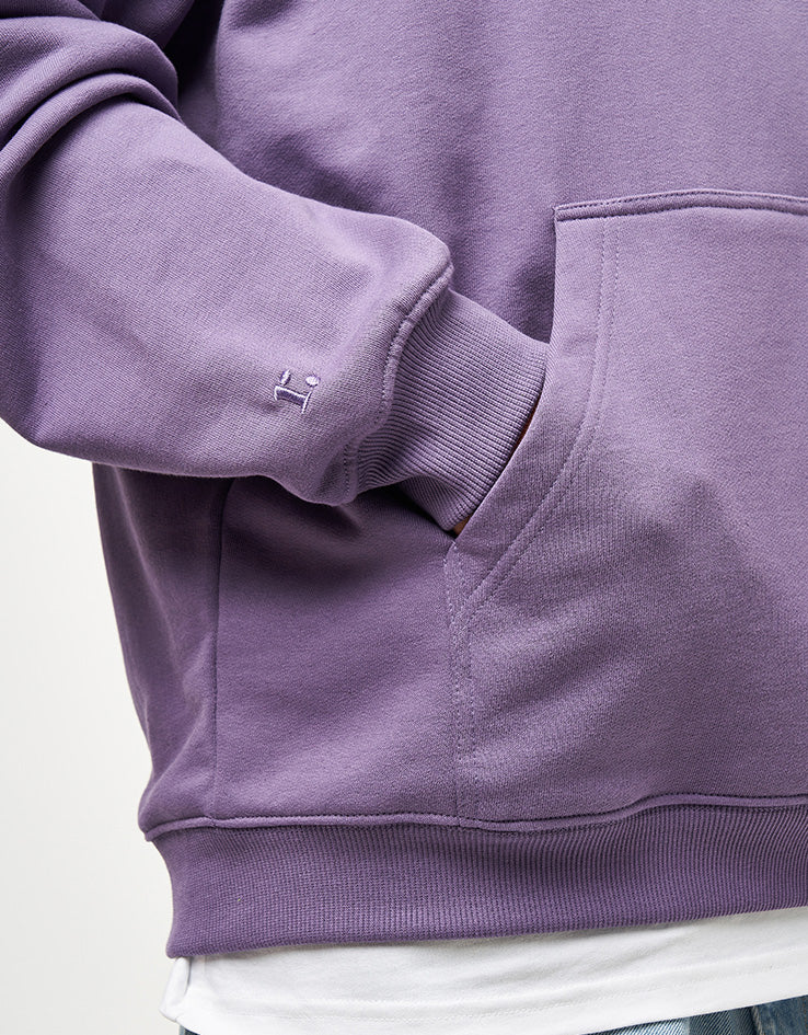 Route One Blossoms Heavyweight Hoodie - Grape