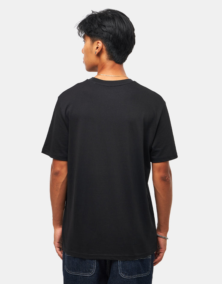 Route One Drago Organic T-Shirt - Black