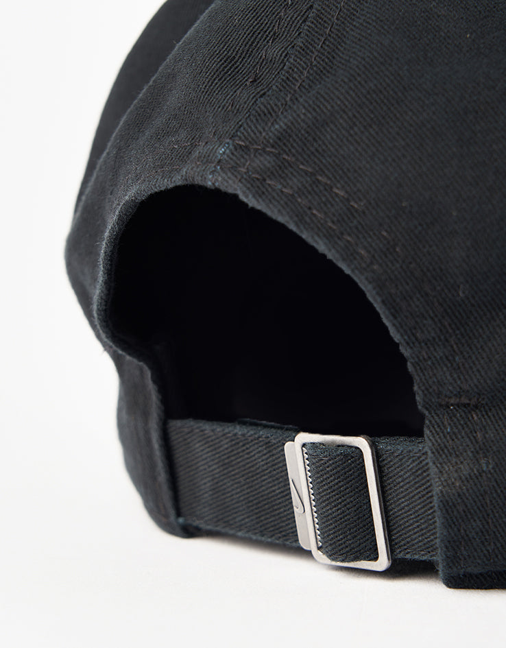 Nike Club Unstructured Futura Wash Cap - Black/White