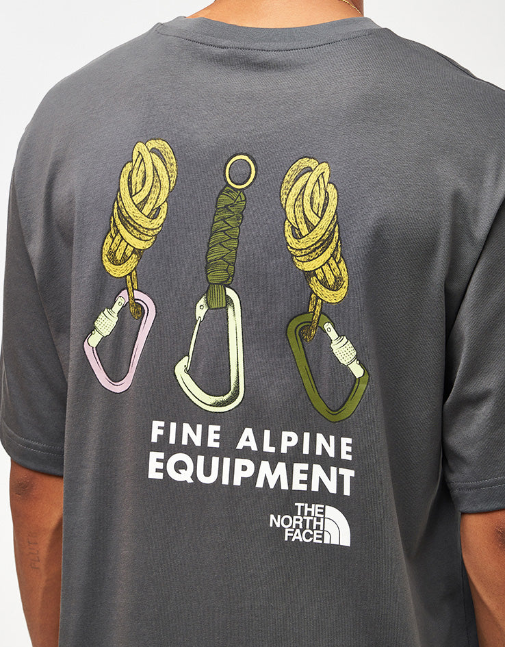 The North Face Explore Gear Relaxed T-Shirt - Anthracite Grey