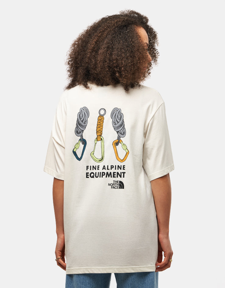 The North Face Explore Gear Relaxed T-Shirt - White Dune