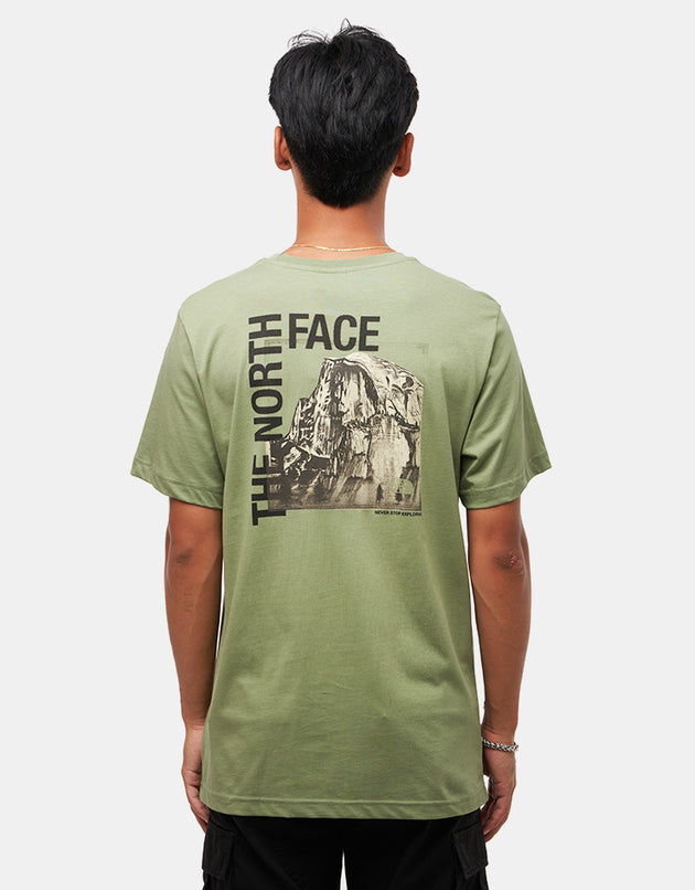 The North Face Half Dome Photo T-Shirt - Bark Mist