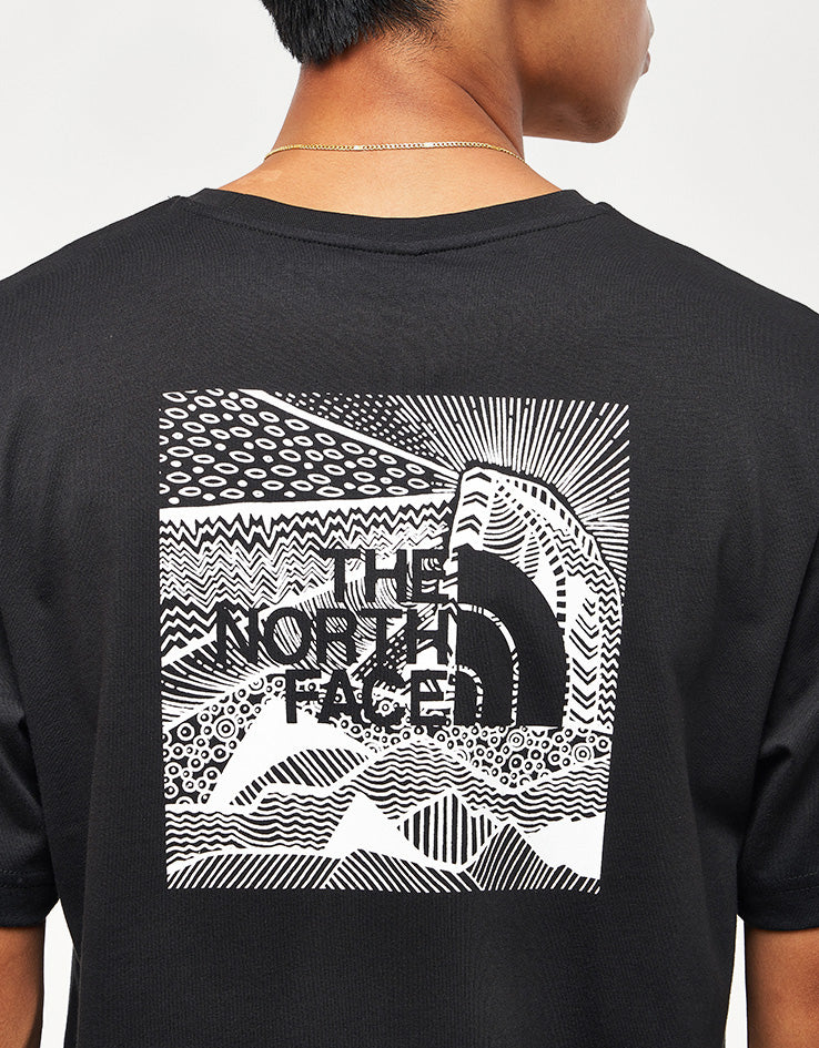 The North Face Box NSE Celebration T-Shirt - TNF Black
