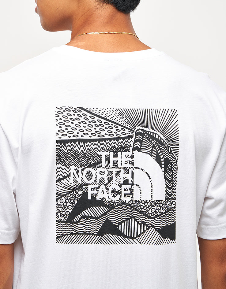 The North Face Box NSE Celebration T-Shirt - TNF White