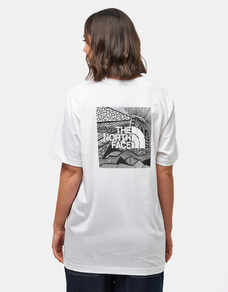The North Face Box NSE Celebration T-Shirt - TNF White