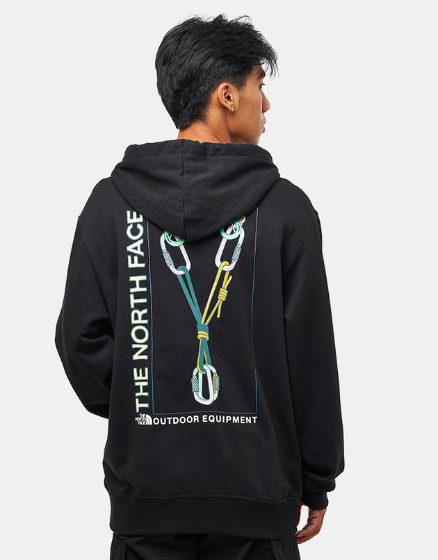 The North Face Explore Gear Relaxed Pullover Hoodie - TNF Black