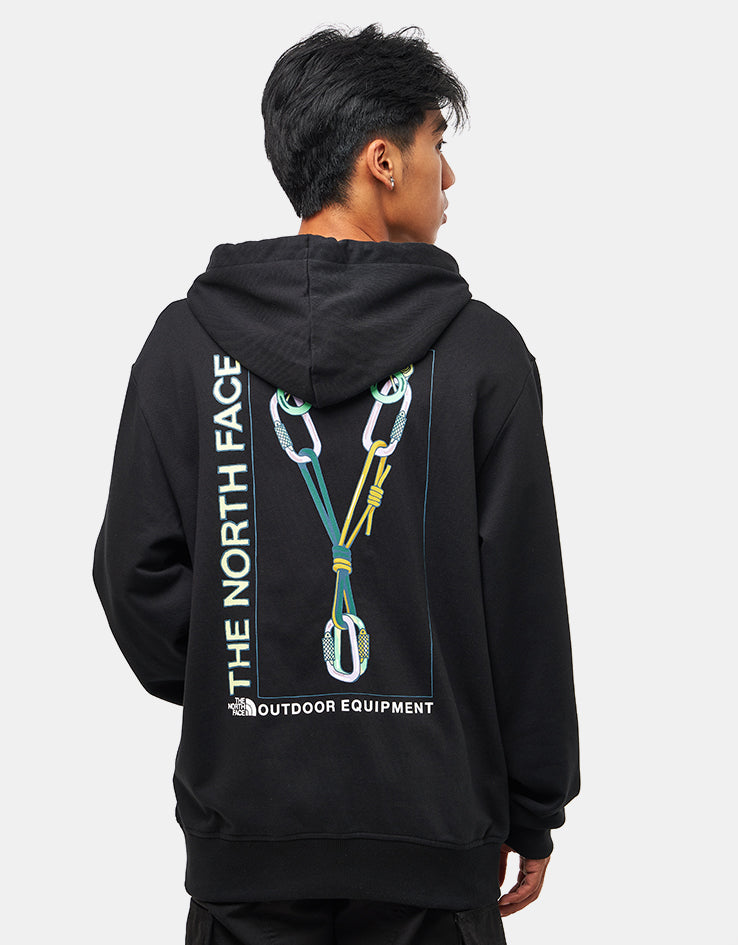 The North Face Explore Gear Relaxed Pullover Hoodie - TNF Black