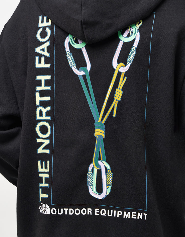 The North Face Explore Gear Relaxed Pullover Hoodie - TNF Black