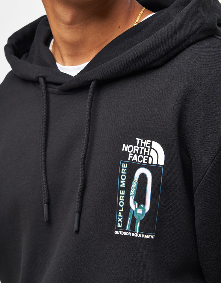 The North Face Explore Gear Relaxed Pullover Hoodie - TNF Black