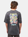 The North Face Expedition Celebration Oversized T-Shirt - Anthracite Grey