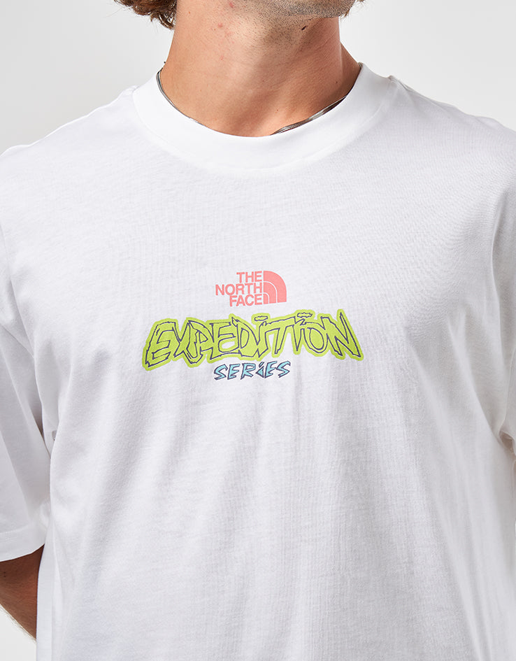 The North Face Expedition Celebration Oversized T-Shirt - TNF White