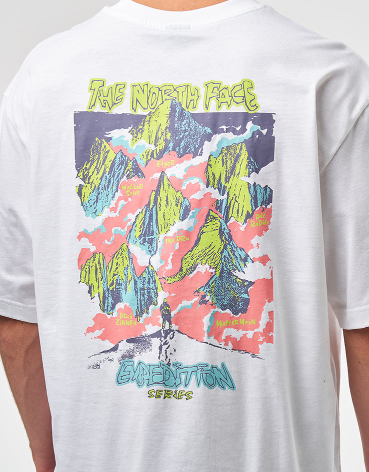The North Face Expedition Celebration Oversized T-Shirt - TNF White
