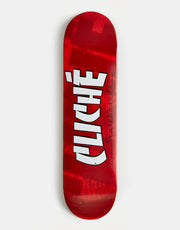 Cliché Banco Red RHM Skateboard Deck