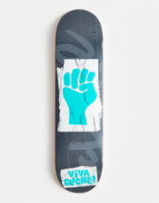 Cliché Viva Cliché Teal/Grey RHM Skateboard Deck
