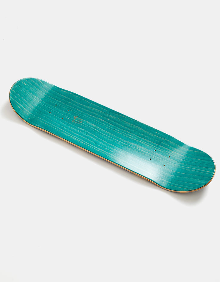 Cliché Handwritten RHM Skateboard Deck - Navy/Gold
