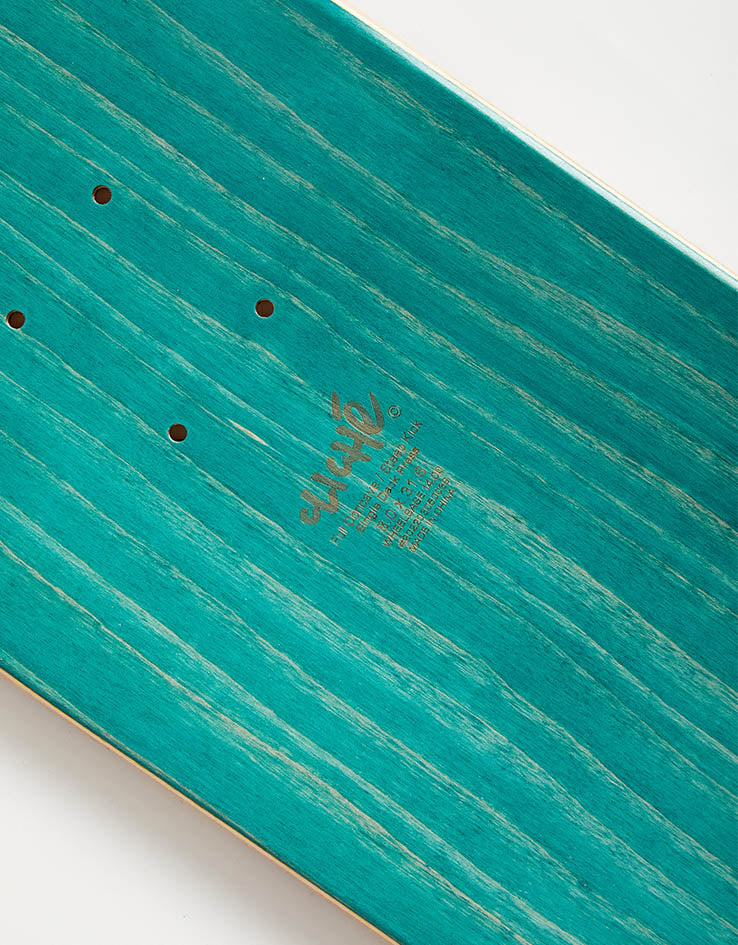 Cliché Handwritten RHM Skateboard Deck - Navy/Gold