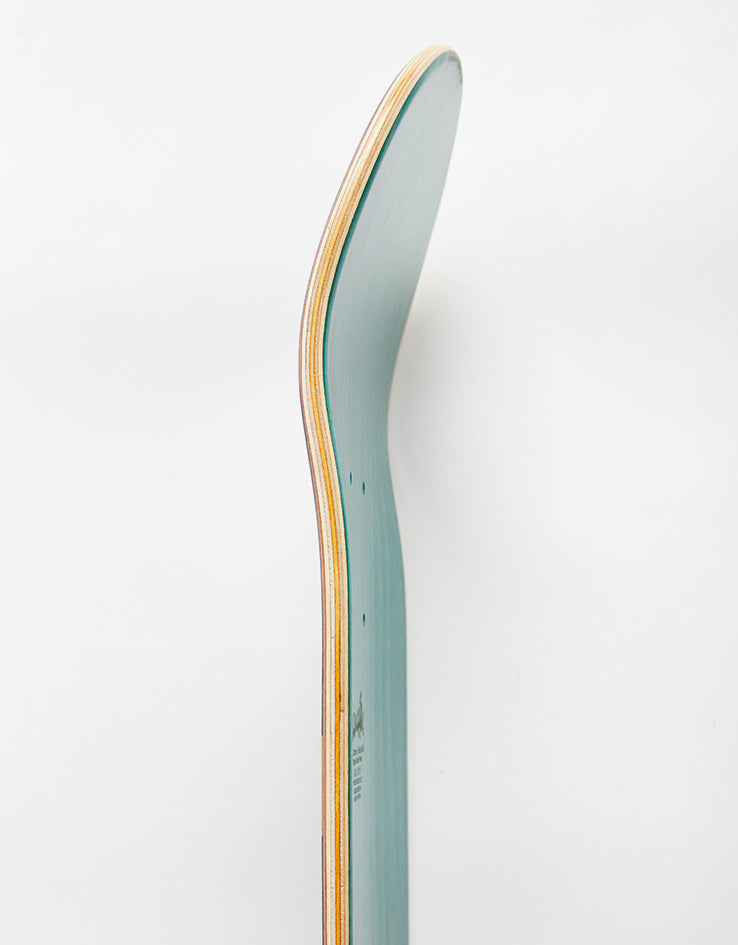 Cliché Handwritten RHM Skateboard Deck - Navy/Gold