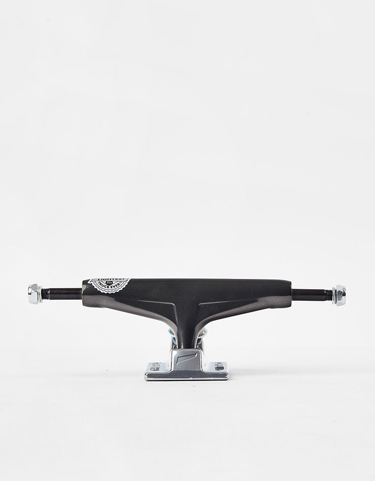 Tensor Mag Light Glossy Skateboard Trucks - Gunmetal/Silver (Pair)