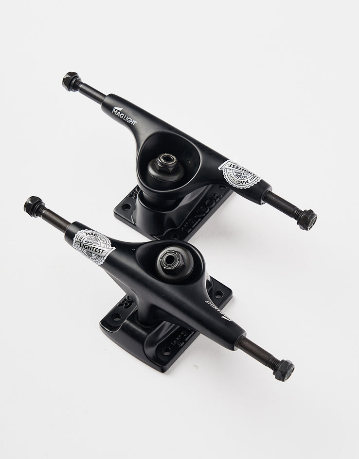 Tensor Mag Light Low Skateboard Trucks - Black (Pair)