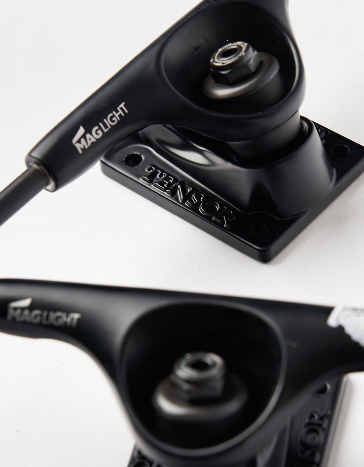 Tensor Mag Light Low Skateboard Trucks - Black (Pair)