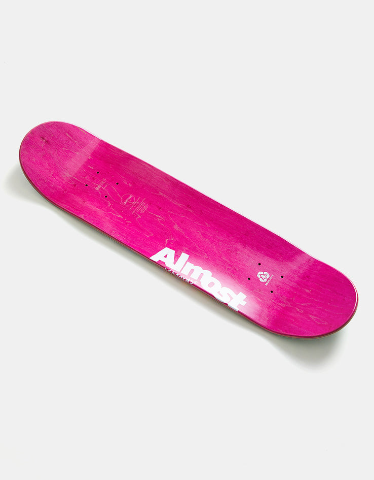 Almost Max Space Rings Impact Support Skateboard Deck - 8"