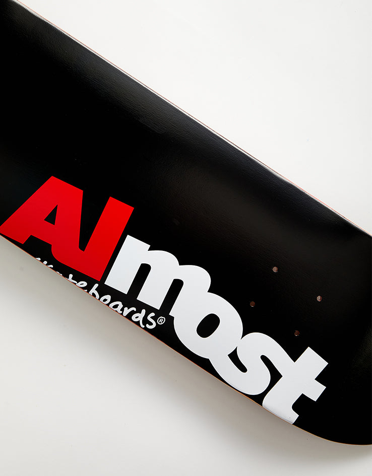 Almost Most Black HYB Skateboard Deck - 8.25"
