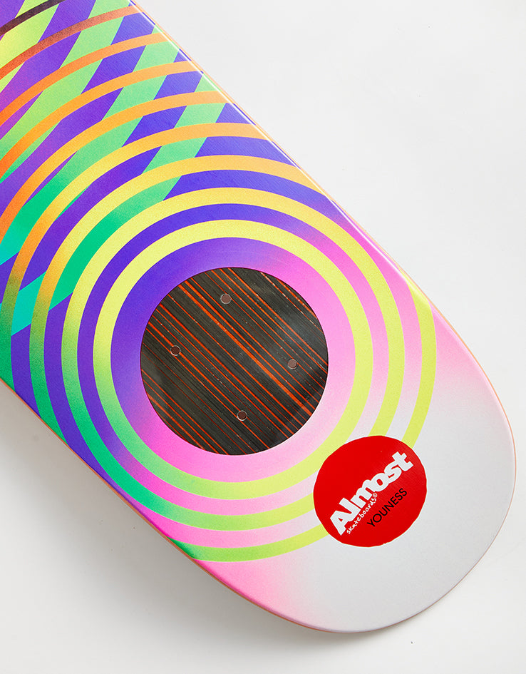 Almost Youness Gradient Rings Impact Support Skateboard Deck - 8.375"