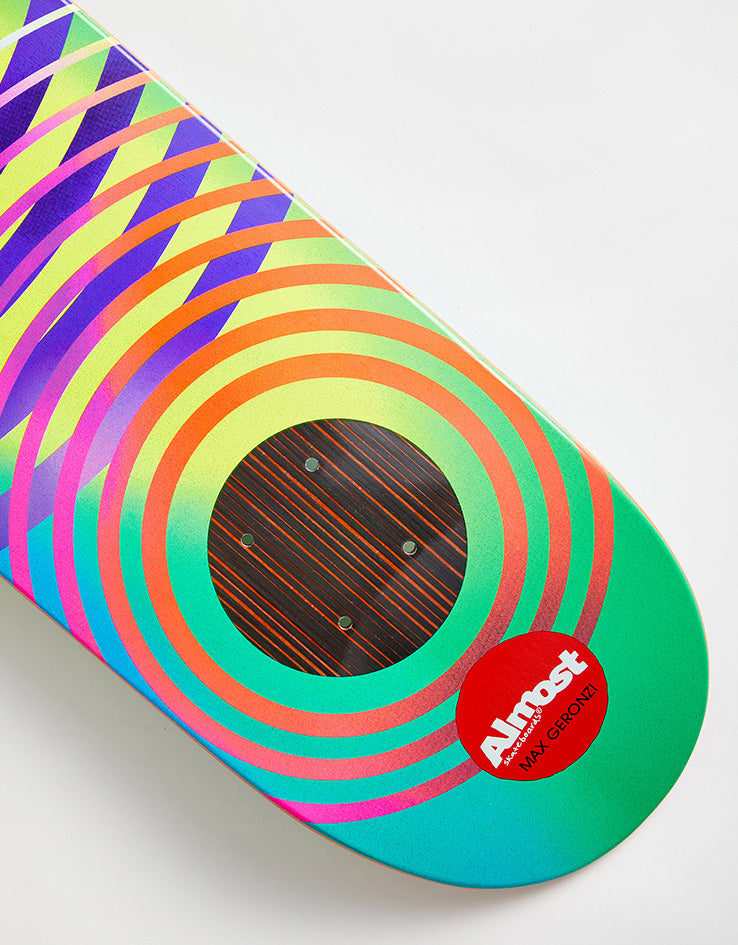 Almost Max Gradient Rings Impact Support Skateboard Deck - 8"