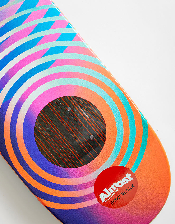 Almost Bowerbank Gradient Rings Impact Support Skateboard Deck - 8.125"