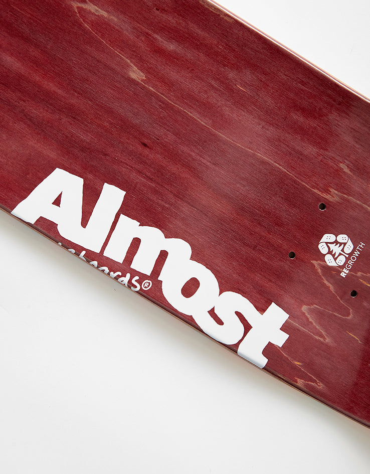 Almost Bowerbank Gradient Rings Impact Support Skateboard Deck - 8.125"