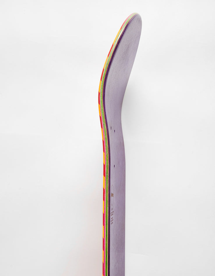 Almost Stripes HYB Skateboard Deck - 7.75"