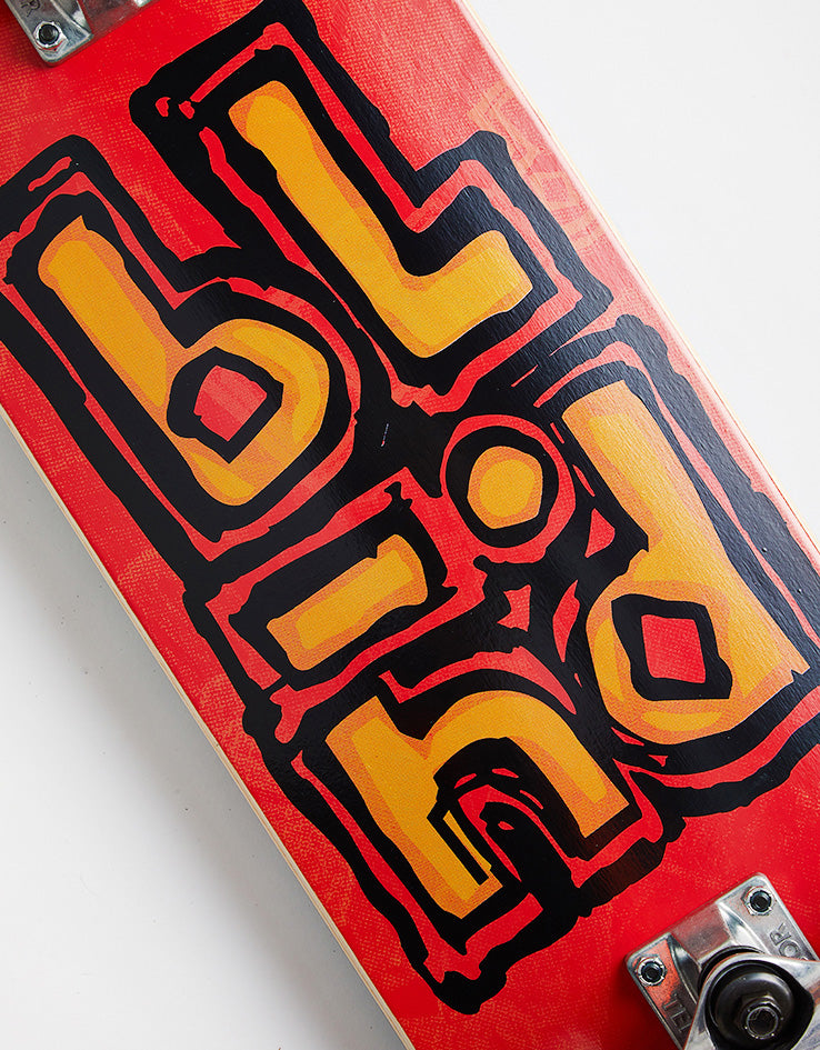 Blind OG Stacked Stamp Orange Complete Skateboard - 8"