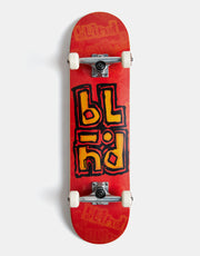 Blind OG Stacked Stamp Orange Complete Skateboard - 8"