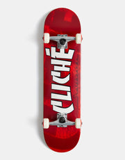 Cliché Banco Red Complete Skateboard - 8"