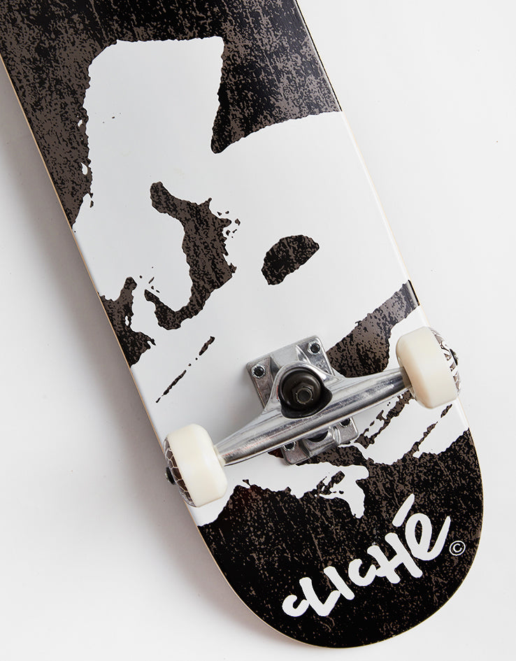 Cliché Europe Black Complete Skateboard - 8.125"