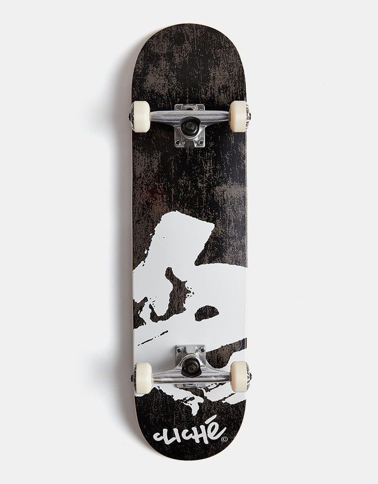 Cliché Europe Black Complete Skateboard - 8.125"