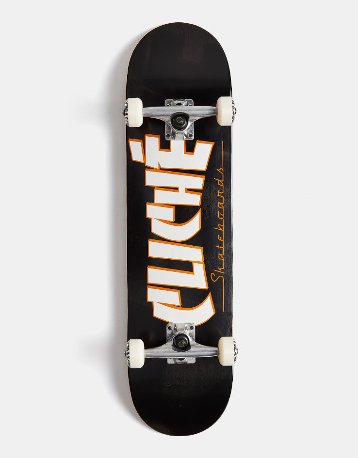 Cliché Banco Charcoal Complete Skateboard - 8"