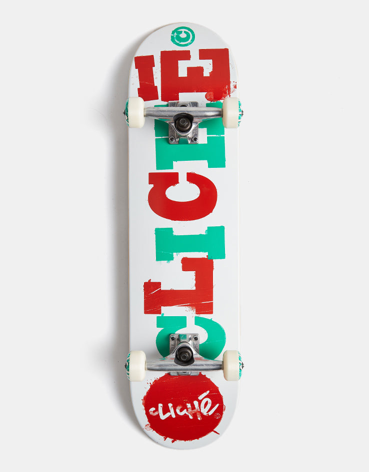 Cliché Woodcut Complete Skateboard - 8"