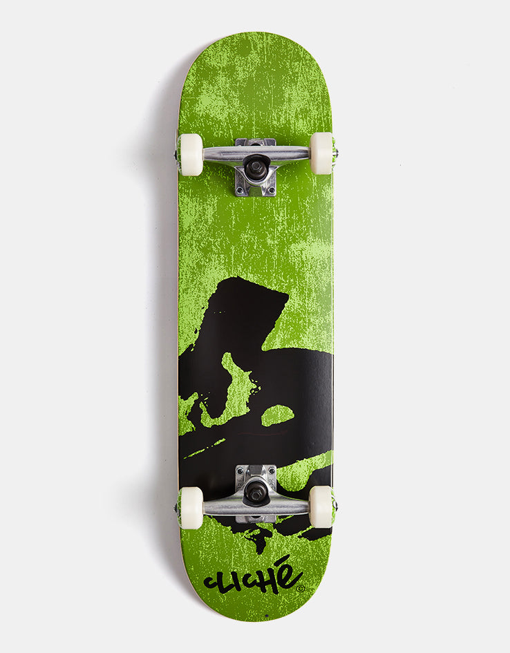 Cliché Europe Green Complete Skateboard - 8.125"